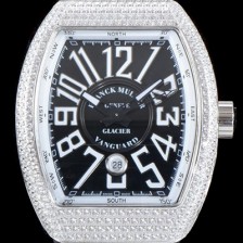 SA급 프랭크 뮬러 남성용 마스터 컴플리케이션 V45 SC DT YACHTING 5N 뱅가드 요팅!! 일본산 최상급 퀄리티의 쥬얼셋팅 케이스 블랙&화이트 다이얼 스위스 ETA 2824-A2오토매틱 FRA0414 xx