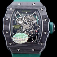 SA급 리차드밀레 남성용 라파엘 나달 RM35-02 100% 포지드 카본 케이스 스켈레톤 다이얼 오토매틱 무브먼트 RIC0220 xx