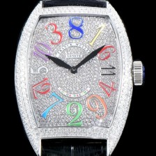 SA급 프랭크 뮬러 남성용 크레이지 아워스 8880 CH COL DRM 