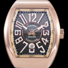 SA급 프랭크 뮬러 남성용 마스터 컴플리케이션 V45 SC DT YACHTING 5N 뱅가드 요팅!! 고급스러운 18K로즈골드 케이스 그레이 다이얼 스위스 ETA 2824-A2오토매틱 FRA0450 xx