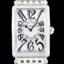 SA급 프랭크뮬러 여성용 롱아일렌드 952 QZ 컬력션 쥬얼셋팅 케이스 화이트 썬더스트 다이얼 스위스 쿼츠 무브먼트 FRA0425 xx