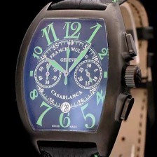 SA급 프랭크 뮬러 남성용 카사블란카 크로노 블랙 다이얼 FRA4250 xx