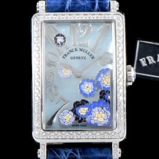 SA급 프랭크뮬러 여성용 롱아일렌드 952 QZ ORC D 1R 컬력션 최상급 퀄리티의 쥬얼셋팅 케이스 마더 오브 펄 다이얼 스위스 쿼츠 무브먼트 FRA0413 xx