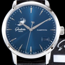 SA급 글라슈테 오리지날 남성용 세나토 1-36-04-04-02-50 클래식 문페이즈 up!! 블루 다이얼 (기계식 자동)오토매틱 무브먼트 GLA4212 xx