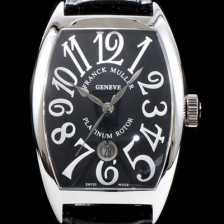 SA급 프랭크 뮬러 남성용 최신버전 업그레이드형 카사블란카 5850 SC 플래티넘 로터!! 블랙 다이얼 스위스 ETA 2824-A2오토매틱 FRA0400 xx