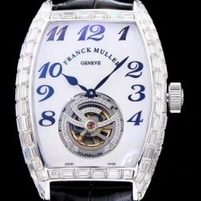 SA급 프랭크뮬러 남성용 커벡스 화이트 다이얼 오토매틱 무브먼트 FRA0441 xx