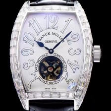 SA급 프랭크뮬러 남성용 커벡스 화이트 다이얼 오토매틱 무브먼트 FRA0400 xx