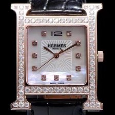 SA급 에르메스 남성용 H아워 036785WW00 화이트 다이얼 춰츠 무브먼트 HEM4202 xx