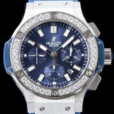 SA급 휴블렛 남성용 New pgrade!!빅뱅 301.SX.1170.SX.2704 1:1 수공 맞물림 형식의 쥬얼라인 크로노그래프 44MM 블루 다이얼 수정형 ETA 7750 오토매틱 무브먼트 HUB0233 xx