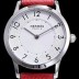 SA급 에르메스 남성용 슬림 데르메스 W041733WW00 화이트 다이얼 춰츠 무브먼트 HEM4203 xx