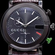 SA급 구찌 남성용 G-타임리스 커플시계 블랙 다이얼 스위스 쿼츠 무브먼트 GUC4244 xx