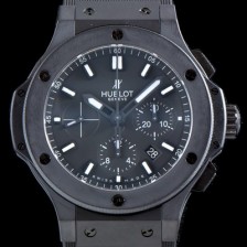 SA급 휴블렛 남성용 NEW 빅뱅 301.CI.7170.LR 밀리미터에 세라믹 에디션!! 44MM 크로노그래프 선레이 새틴-피니시 블랙 다이얼 Caliber HUB 4100 타입 무브먼트 HUB4210 xx