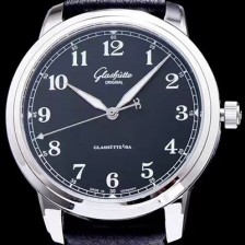 SA급 글라슈테 오리지날 남성용 세나토 블랙 다이얼 오토매틱 무브먼트 GLA4245 xx