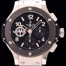SA급 휴블렛 남성용 빅뱅 44mm 스틸 세라믹 버전 블랙다이얼 HUB0401 xx