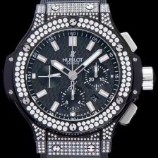 SA급 휴블렛 남성용 빅뱅 하이퀄리티 볼루션 블랙 다이얼 오토매틱 무브먼트 HUB0433 xx