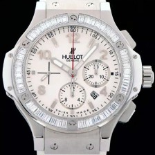 SA급 휴블렛 남성용 빅뱅 에볼루션 다이아몬드 버젼 화이트다이얼 HUB4200 xx