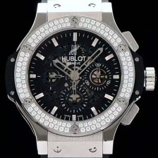 SA급 휴블렛 남성용 킹파워 리미티드 에디션 45mm 블랙다이얼 HUB0410 xx