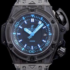 SA급 휴블렛 남성용 빅뱅 킹파워 731.QX.1140 블랙 카본 1:1 베스트 에디션 오셔노그래픽 4000M 블랙 다이얼 오토매틱 무브먼트 HUB0400 xx