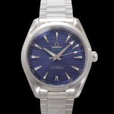 SA급 오메가 남성용 씨마스터 220.10.41.21.03.001 아쿠아테라 코-액시얼 41mm 오토매틱 Cal.8900 타입 블루 다이얼 omg20237 xx