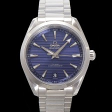 SA급 오메가 남성용 씨마스터 220.10.41.21.03.004 아쿠아테라 코-액시얼 41mm 오토매틱 Cal.8900 타입 블루 다이얼 omg20238 xx