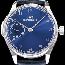 SA급 아이더블유씨 남성용 포르투기즈 미닛 리피터 블루 다이얼 오토매틱 무브먼트 IWC0230 xx
