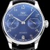 SA급 아이더블유씨 남성용 포루투기즈 IW500710 블루 다이얼 오토매틱 무브먼트 IWC0201 xx