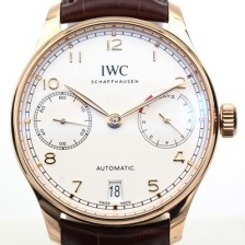SA급 아이더블유씨 남성용 포루투기즈 IW500701 오토매틱 7데이즈 스틸 로즈골드 화이트다이얼 IWC0405 xx