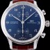 SA급 아이더블유씨 남성용 포르투기즈 쥬얼버젼 오토메틱 크로노그래프 다이아몬드 블루 다이얼 IWC4142 xx