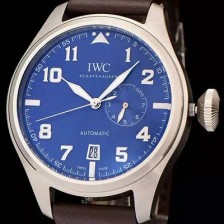 SA급 아이더블유씨 남성용 빅 파일럿 에디션 세븐 데이즈 47mm 블루다이얼 IWC0430 xx
