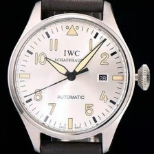 SA급 아이더블유씨 남성용 파일럿 실버다이얼 40mm IWC0434 xx