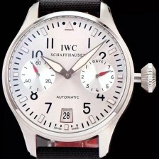 SA급 아이더블유씨 남성용 빅파일럿 7 데이즈 44mm 실버다이얼 IWC0400 xx