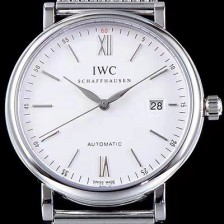 SA급 아이더블유씨 남성용 포르토피노 화이트 다이얼 오토매틱 무브먼트 IWC0250 xx