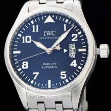 SA급 아이더블유씨 남성용 파일럿 워치 마크 17 블랙다이얼 IWC0411 xx