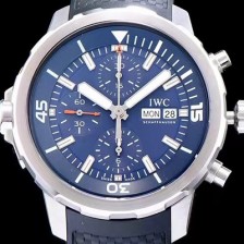SA급 아이더블유씨 남성용 아쿠아타이머 IW376805크로노그래프 블루 다이얼 IWC0401 xx