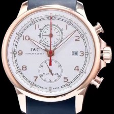 SA급 아이더블유씨 남성용 요트클럽 화이트 다이얼 오토매틱 무브먼트 IWC0233 xx