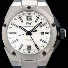 SA급 아이더블유씨 남성용 인게뉴어 티타늄 화이트다이얼 Gmt IWC0422 xx