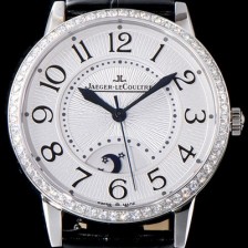 SA급 예거르꿀르뜨 남성용 랑데부 나잇&데이 3442440 레이디 워치 최상급 다이아몬드 세팅 문페이즈 자개 다이얼 오토매틱 무브먼트 JAG0422 xx