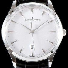 SA급 예거르꿀뜨르 남성용 마스터 울트라 씬 데이트1288420 플래식한 40MM UP!! 실버 다이얼 오토매틱 무브먼트 JAG0400 xx