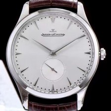 SA급 예거르꿀뜨르 남성용 오리지날 심플워치! 1278420 마스터 울트라 씬 스몰 세컨드 실버 다이얼 Jag0098 오 JAG4201 xx