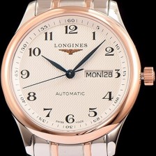 SA급 론진 남성용 마스터 컬렉션 화이트 다이얼 오토매틱 무브먼트 LON0412 xx