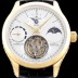 SA급 예거르쿨트르 남성용 마스터 그랑 트래디션 5043480 1833퍼페추얼 18K 옐로우골드 케이스 화이트 다이얼 아시안 투어빌론 탑재 무브먼트 JAG0410 xx