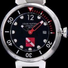 SA급 루이비통 남성용 탕부르 블랙 다이얼 오토매틱 무브먼트 LOU4210 xx