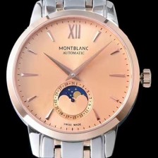 SA급 몽블랑 남성용 헤리티지시리즈 로즈골드 다이얼 오토매틱 무브먼트 MON42010 xx