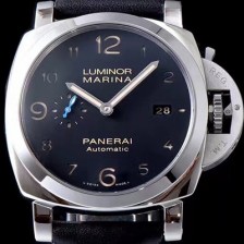 SA급 파네라이 남성용 루미노르 블랙 다이얼 오토매틱 무브먼트 PAN0216 xx