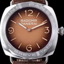 SA급 파네라이 남성용 라디오미르 3 데이즈 PAM00687 아치아이오 브라운 샌드위치 다이얼 PAN0235 xx