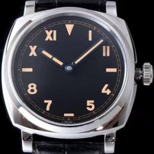 SA급 파네라이 남성용 라디오미르 블랙 다이얼 수동시계식 무브먼트 PAN0231 xx