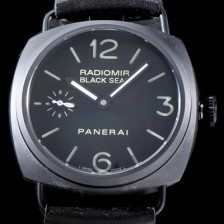 SA급 파네라이 남성용 라디오미르 블랙 다이얼 오토매틱 무브먼트 PAN0202 xx