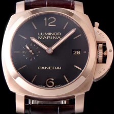 SA급 파네라이 남성용 루미노르 1950 마리나 3데이즈 PAM00393 오토매틱 Cal.P9000 무브먼트 브라운 다이얼 PAN0401 xx