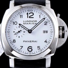 SA급 파네라이 남성용 루미노르 마리나 1950 3Days PAM00499 오토매틱 Cal.P9000 무브먼트 화이트 다이얼 PAN0410 xx