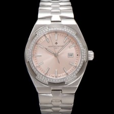 SA급 바쉐런 콘스탄틴 여성용 오버시즈 4605V200A-B971 오토매틱 무브먼트 35mm 핑크 다이얼 vac1140 xx